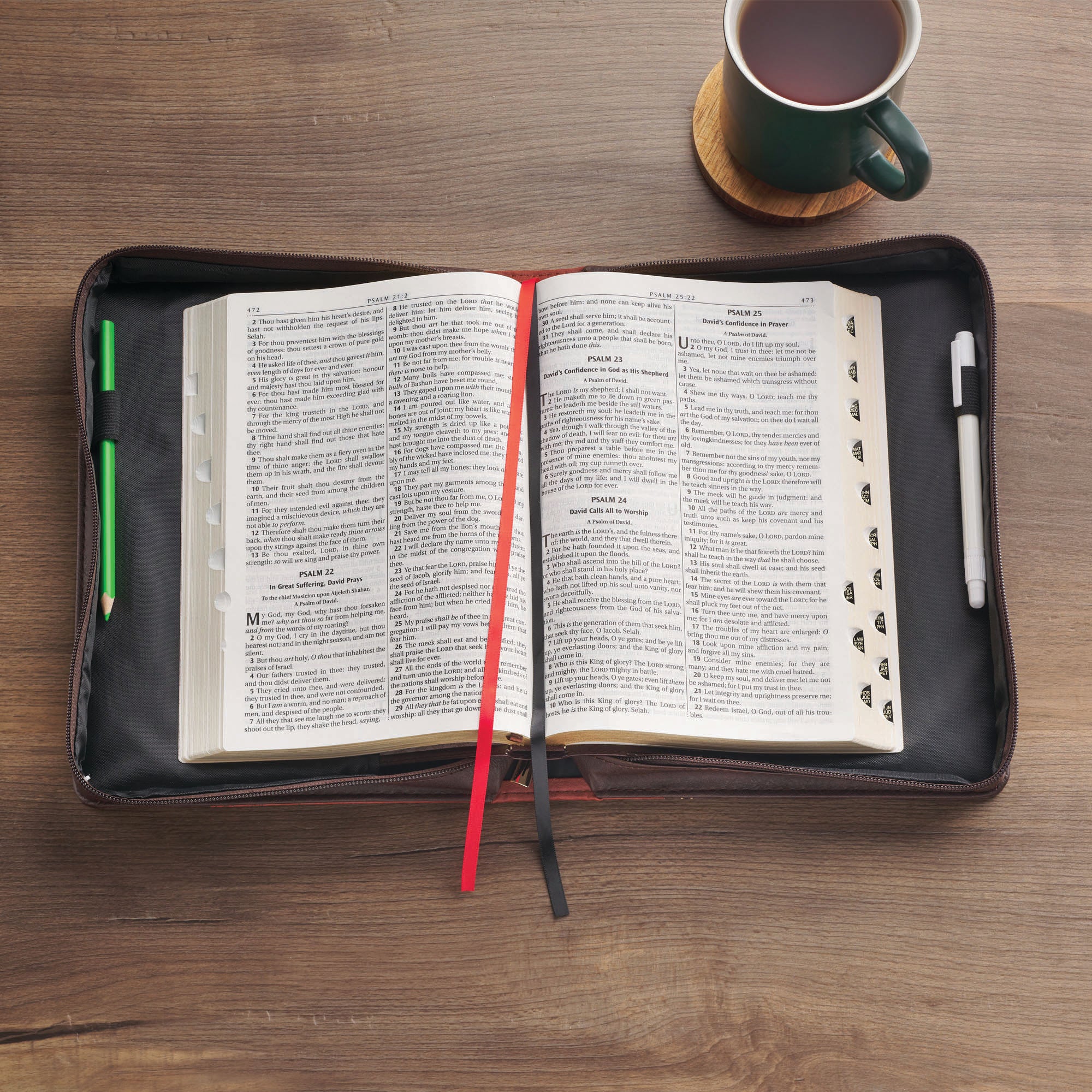 Bible Cover Extra Large: I Will Carry You (Isa. 46:4), Brown (Lighthouse Collection)