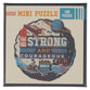 Jigsaw Puzzle (140 pieces): Be Strong & Courageous (Joshua 1:9) Be Brave, Space Collection