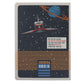 Notebook: Be Strong & Courageous (Joshua 1:9)  Be Brave, Space Collection
