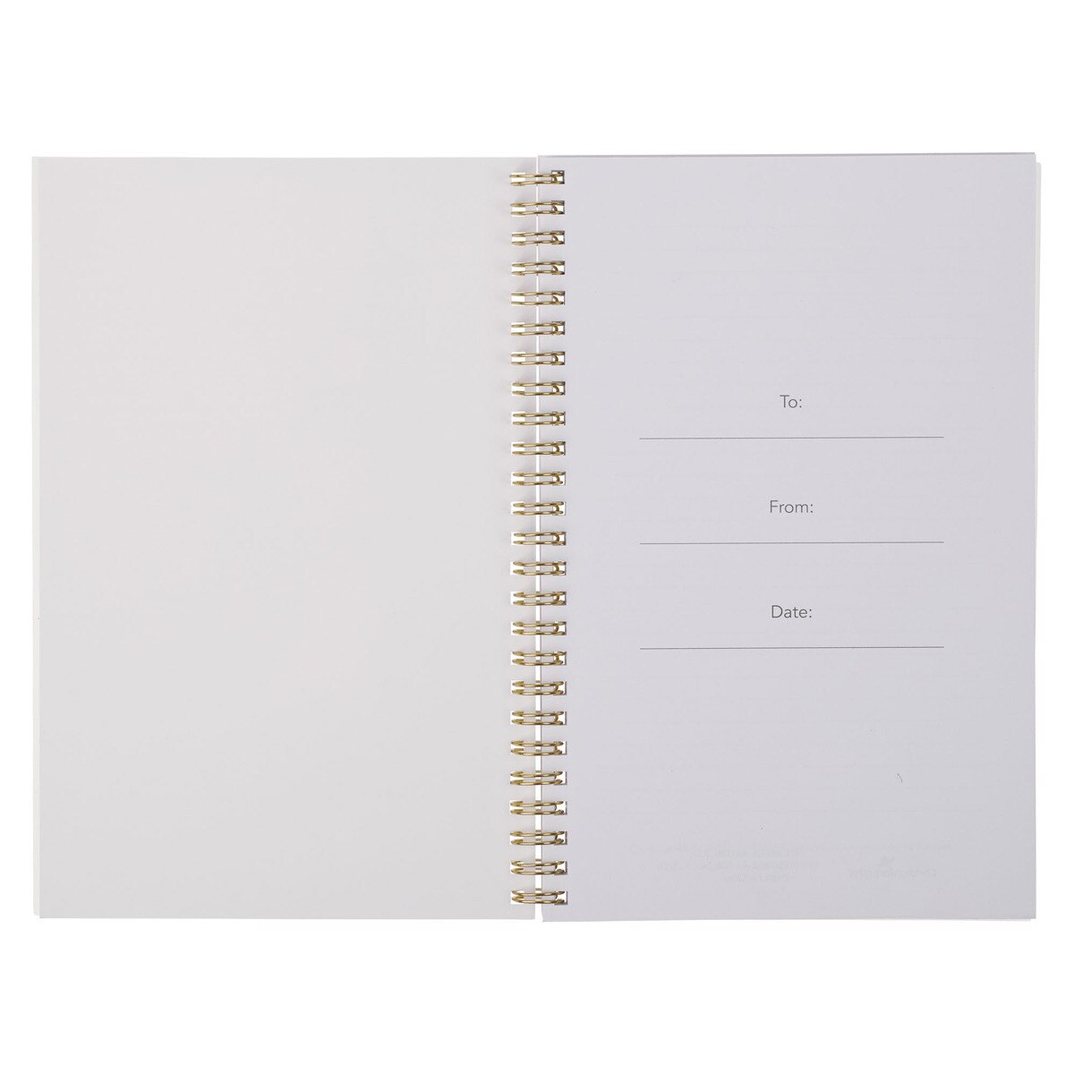 Notebook: Footprints, PVC cover (Lighthouse Collection)
