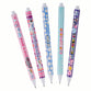 Pens (Set of 5): Retractable, Shine for Jesus (Stickers for Girls Collection)