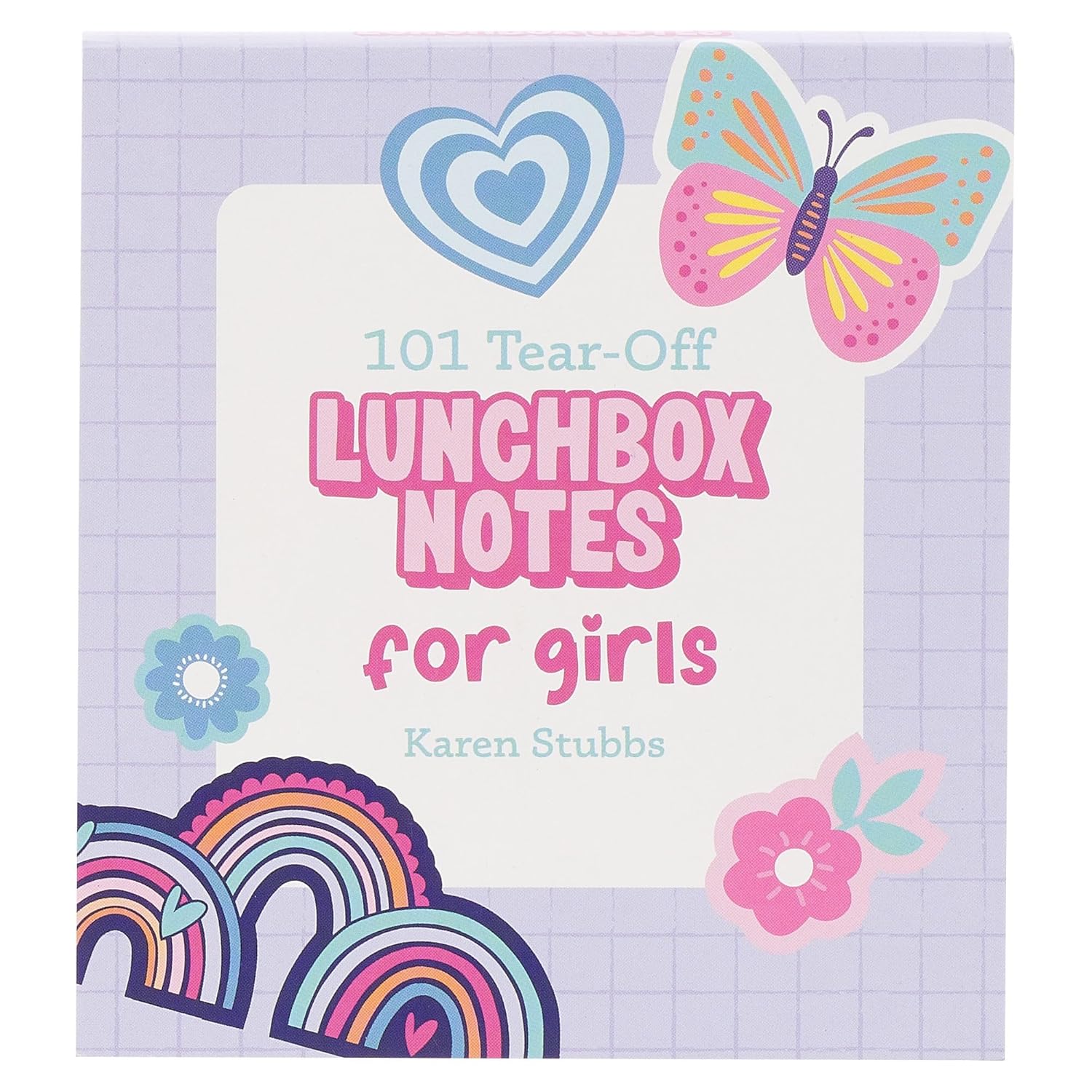Lunchbox Notes: 101 Tear Off Lunchbox Notes for Girls, Purple, Shine for Jesus (Stickers for Girls Collection)