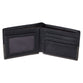 Wallet Leather: Walk by Faith (2 Cor. 5:7) Black/Gray, RFID blocking