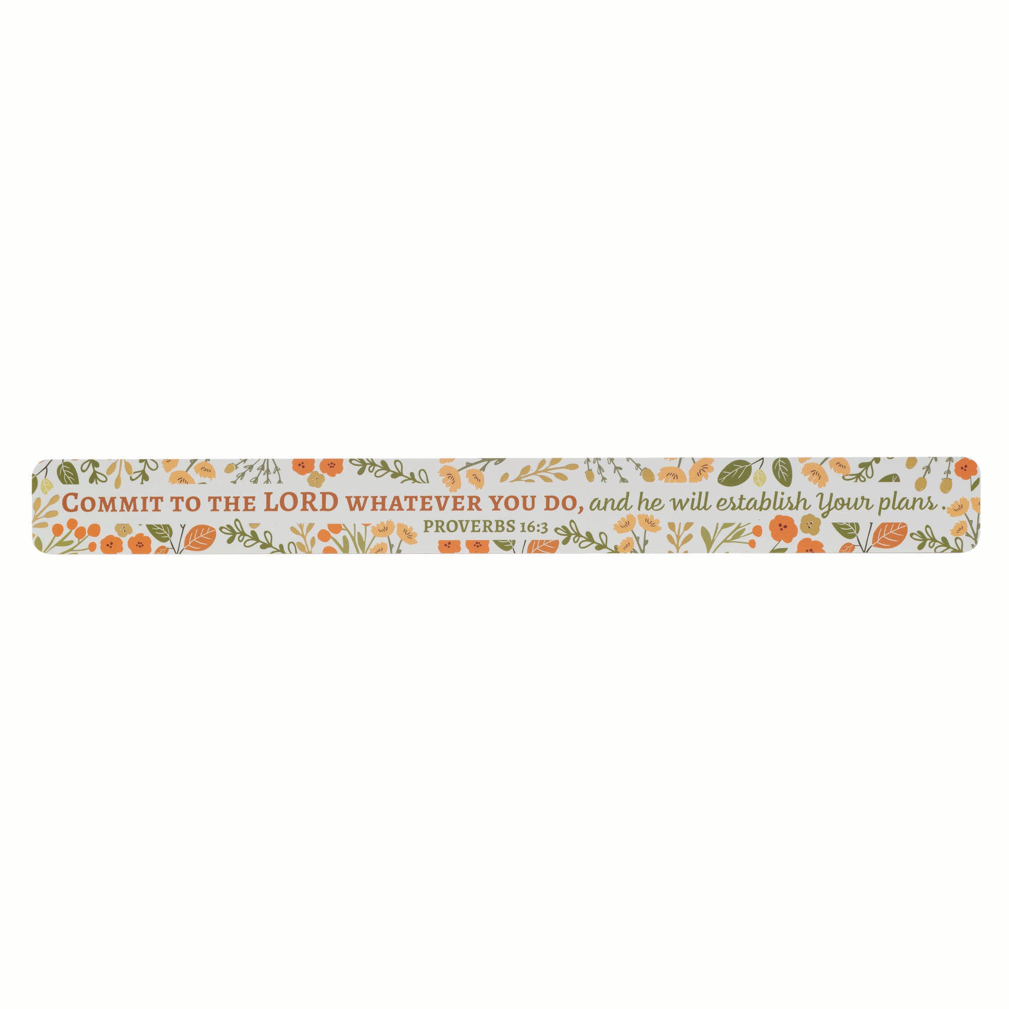 Large Magnetic Strip: Commit To The Lord Prov. 16:3