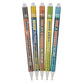 Pens (5 pack, Retracable): Blue Ink, Ballpoint (Boy's Adventure with Jesus Blue Trail Collection)