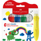 Faber-Castell Little Creatives Jumbo Washable Squeeze Paintbrushes (6 Pack)