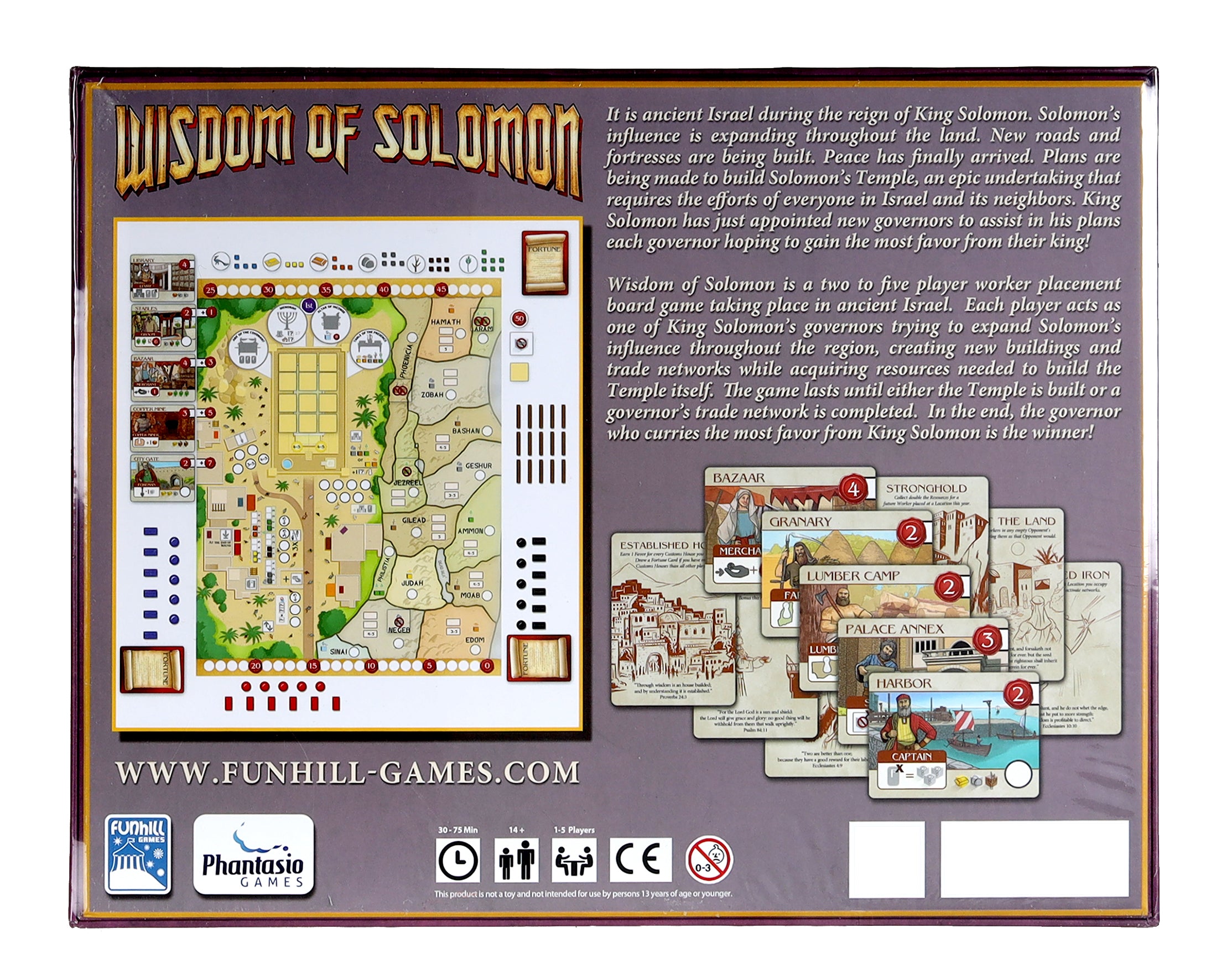 Board Game: Wisdom of Solomon (Ages 14 And Up)