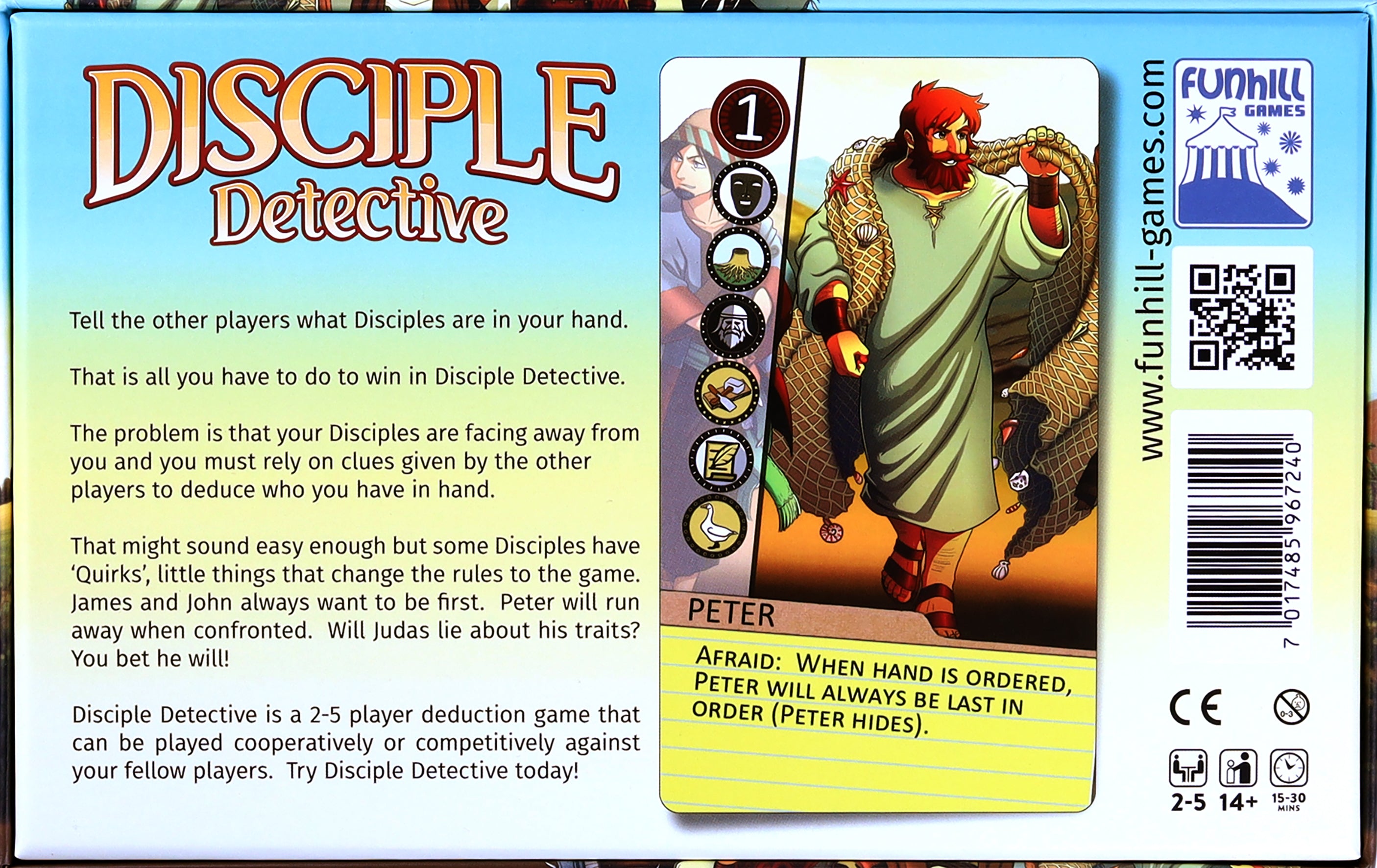 Card Game: Disciple Detective (Ages 14 And Up)