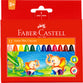 Faber-Castell Jumbo Wax Crayons Box of 12