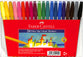 Faber-Castell Fibre-Tip Colour Markers Wallet of 20