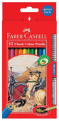 Faber-Castell Classic Colour Pencils (Set of 12+1)