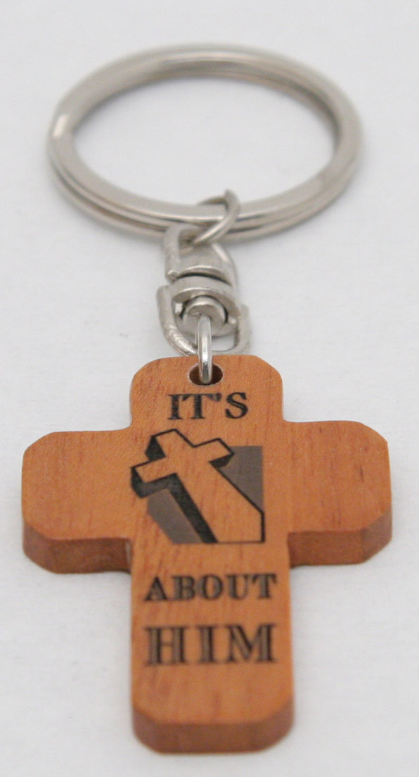 Cross Keyring: It's Not About Me (Mahogany)