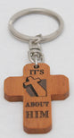 Cross Keyring: It's Not About Me (Mahogany)