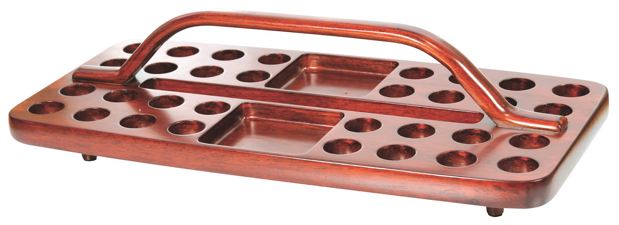 Communion Tray 32 Hole With Bread Plate Rectangle
