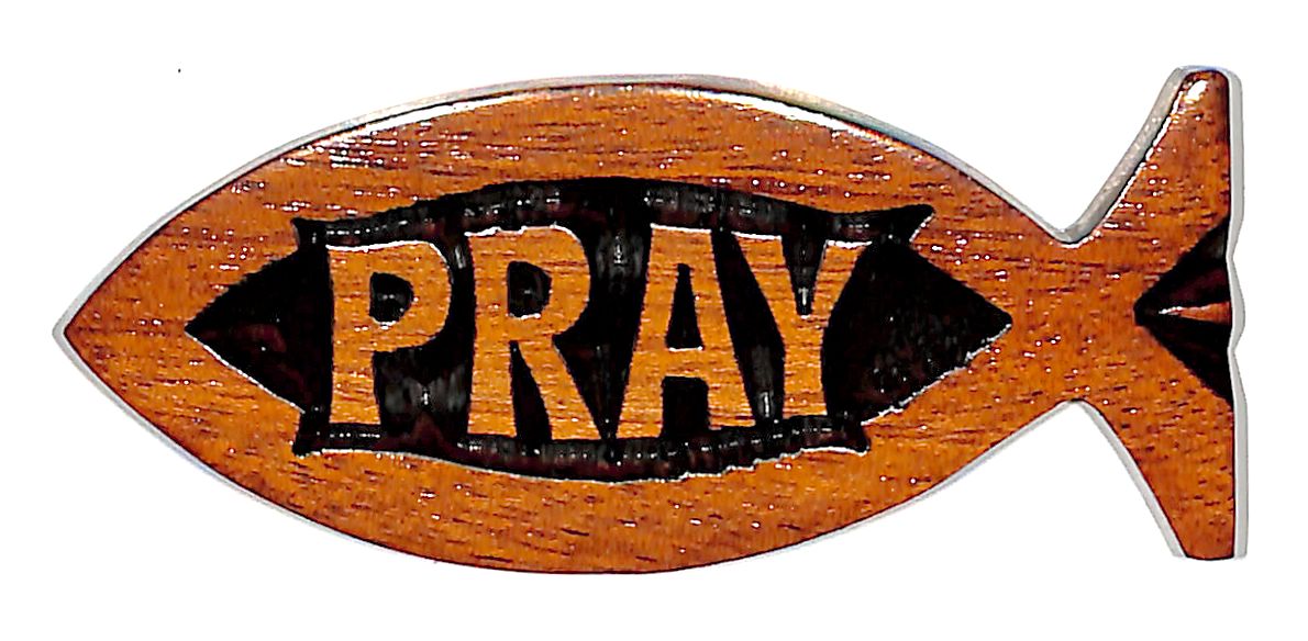 Fish Magnet: Pray