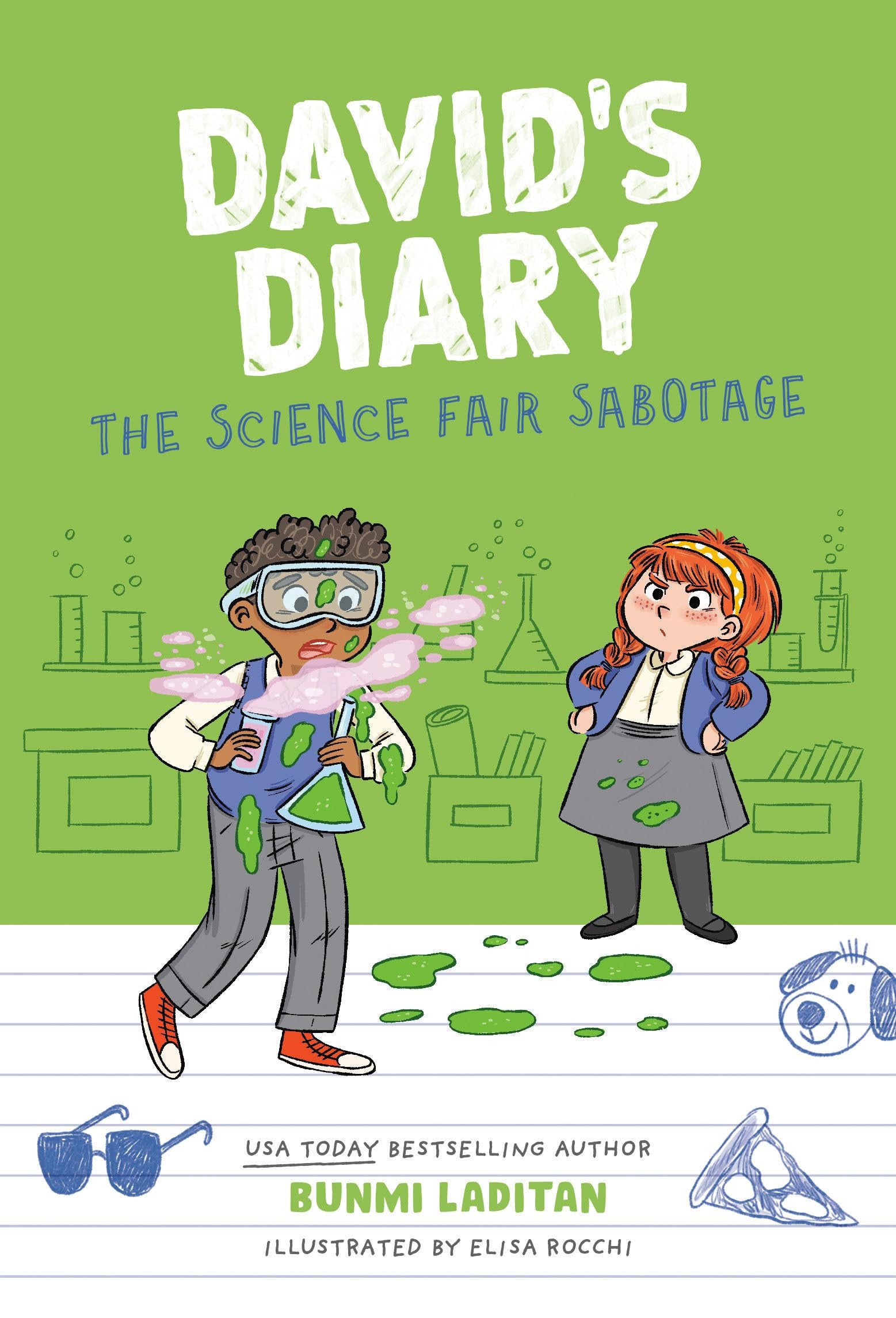 The Science Fair Sabotage (David's Diary Series)