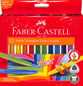 Faber-Castell Junior Triangular Twist Crayon 6mm Box of 12