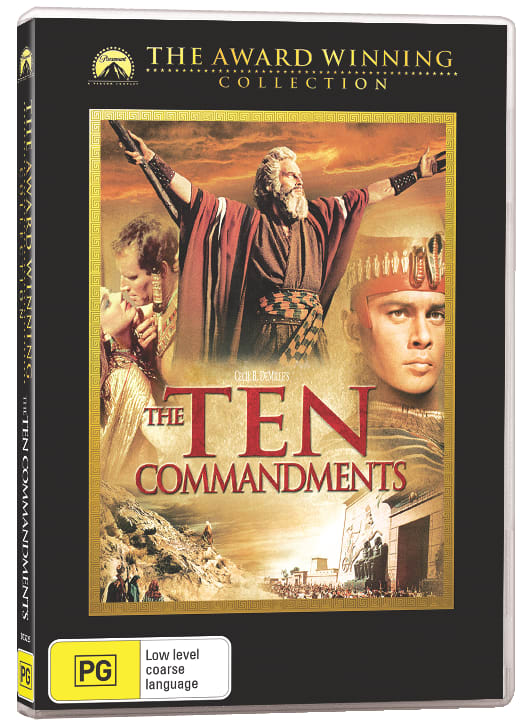 The Ten Commandments (1956, 2 DVD Set)