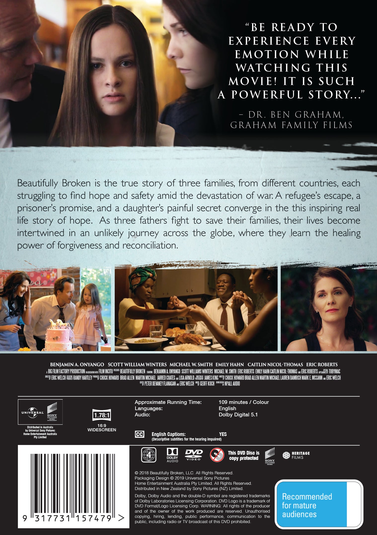 Beautifully Broken, DVD