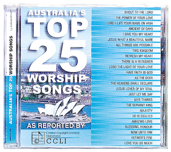 Ccli Australia's Top 25 Worship Songs