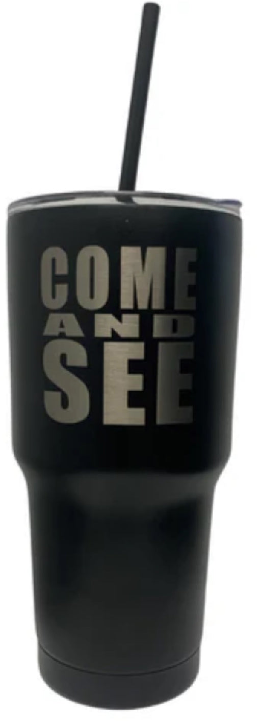 Come & See Stainless Steel Tumbler Large (30oz/887ml)