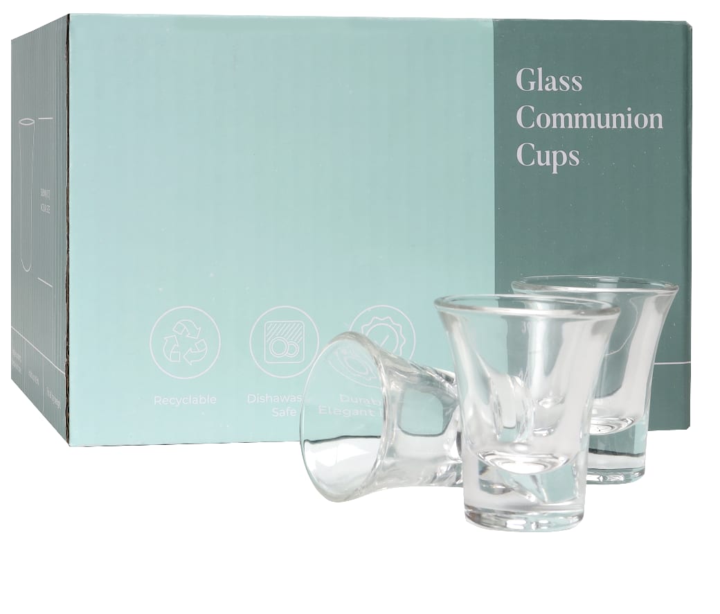 Glass Communion Cups (Box Of 24)