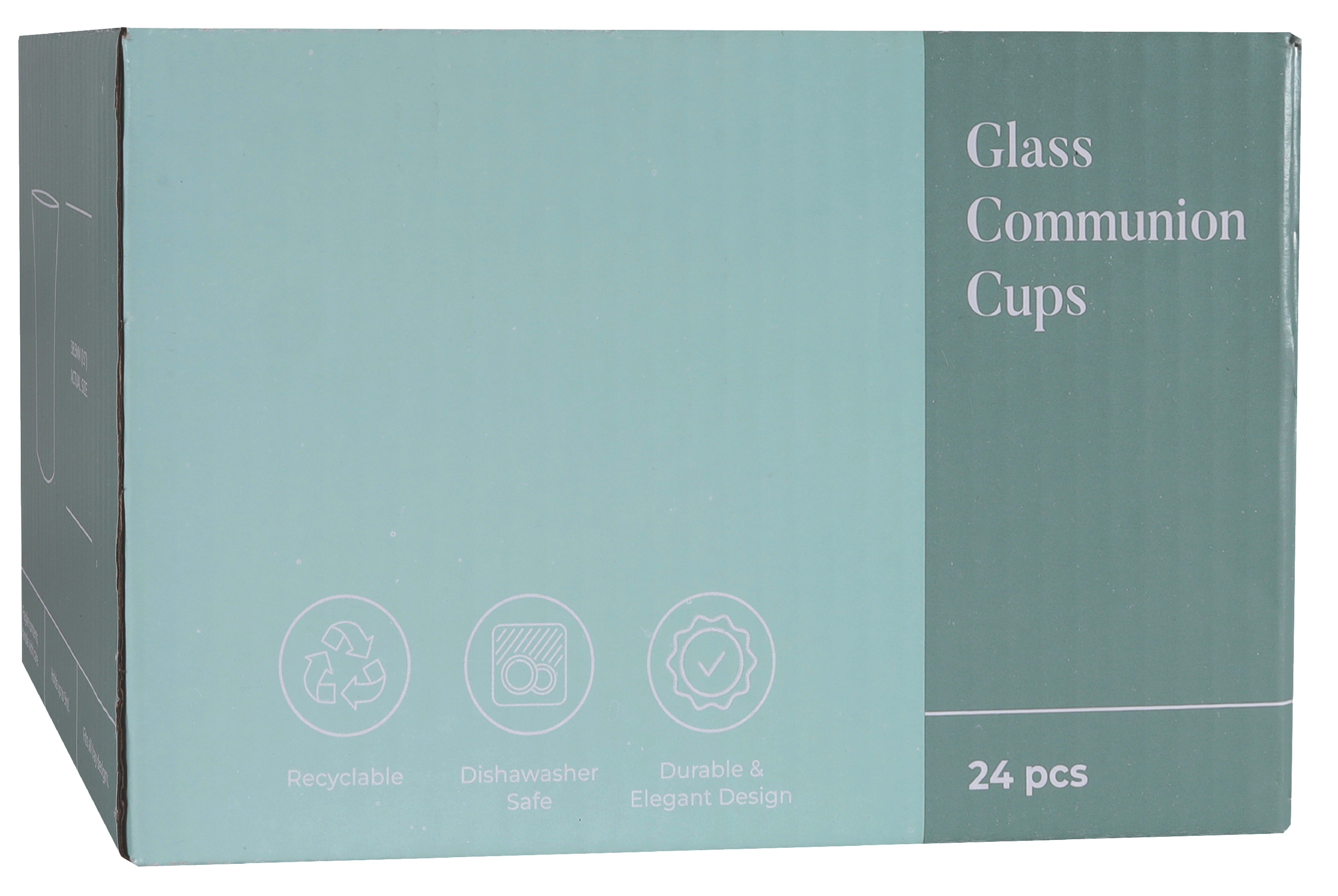 Glass Communion Cups (Box Of 24)