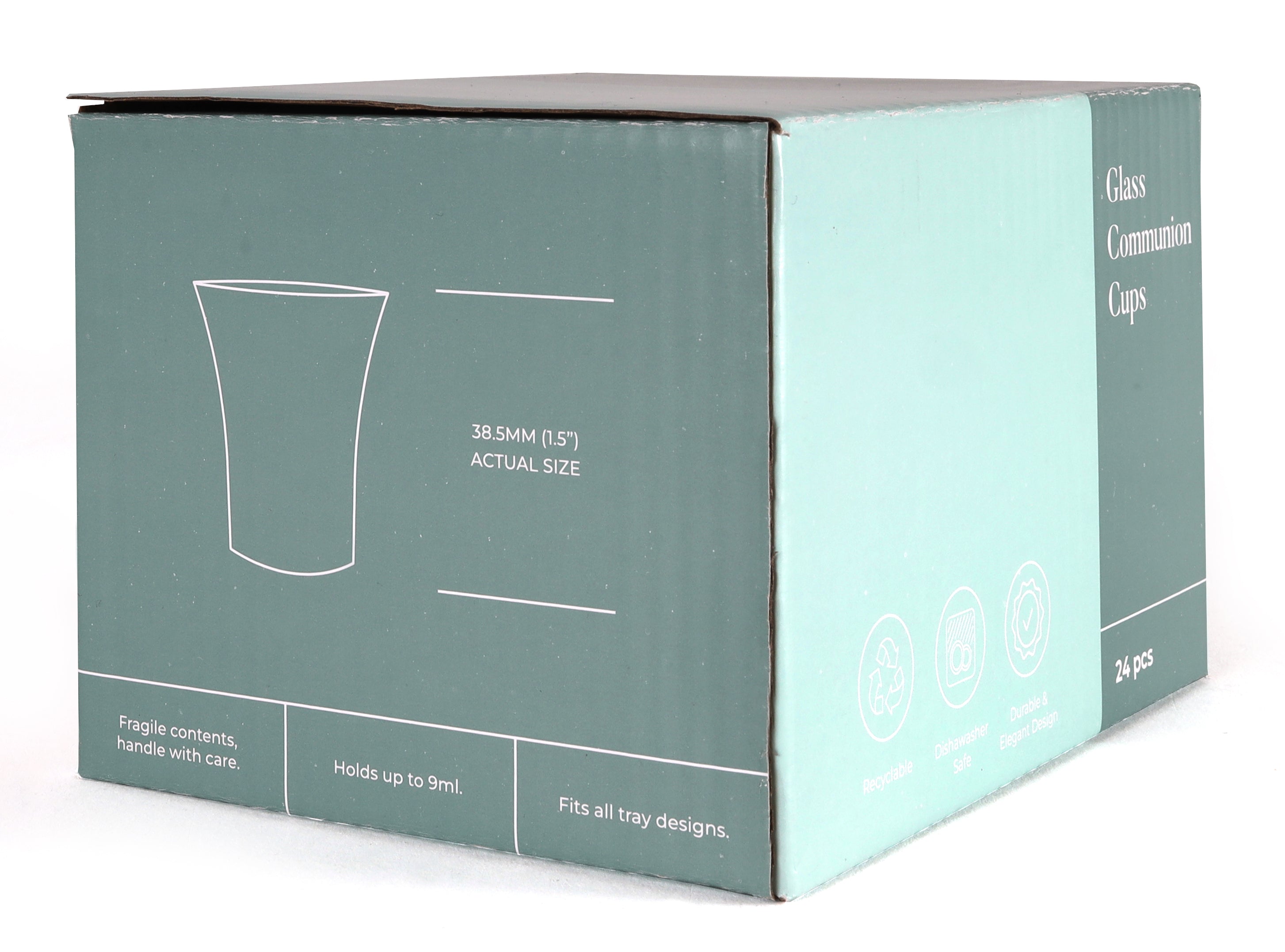 Glass Communion Cups (Box Of 24)