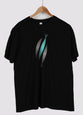 Three Fish Tee, 4xlarge, Black