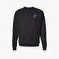 Three Fish Crewneck Sweatshirt, 4XLarge, Black