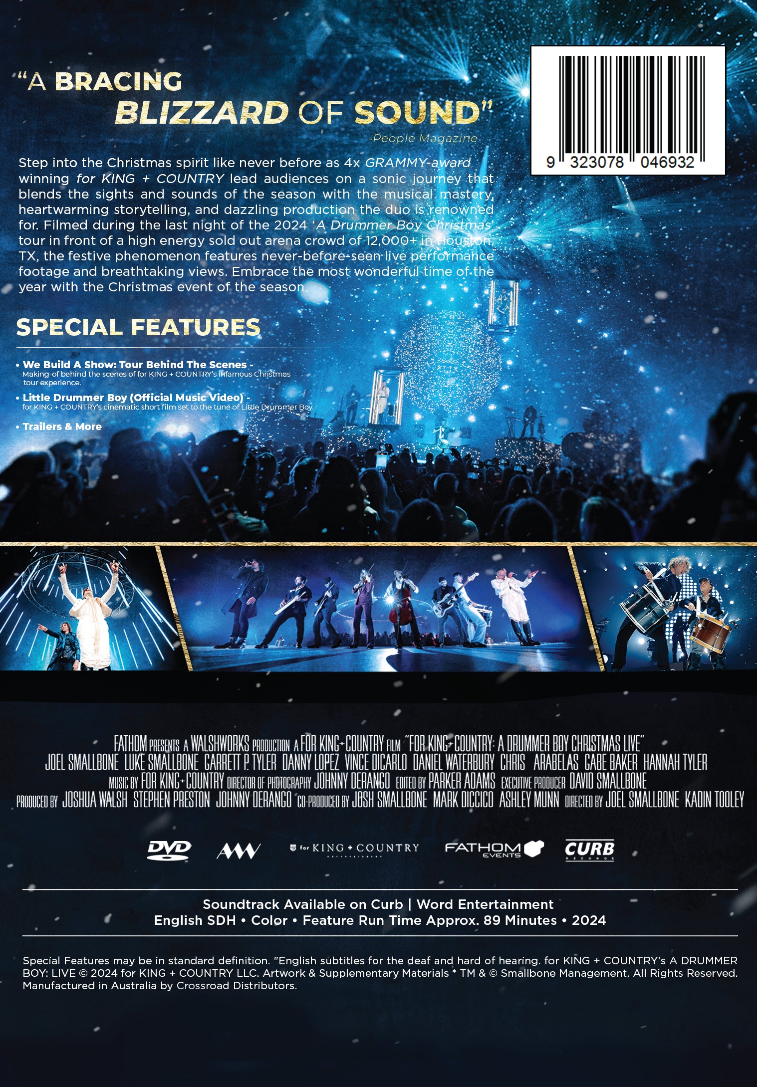 Drummer Boy Christmas (Live) DVD: The Cinematic Concert Experience