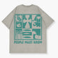 People Must Know, Tee, Xsmall, Grey