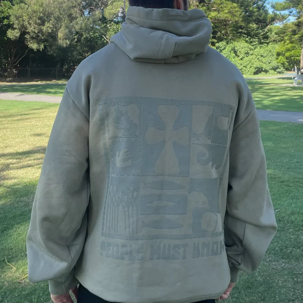 People Must Know, Hoodie, XLarge, Green
