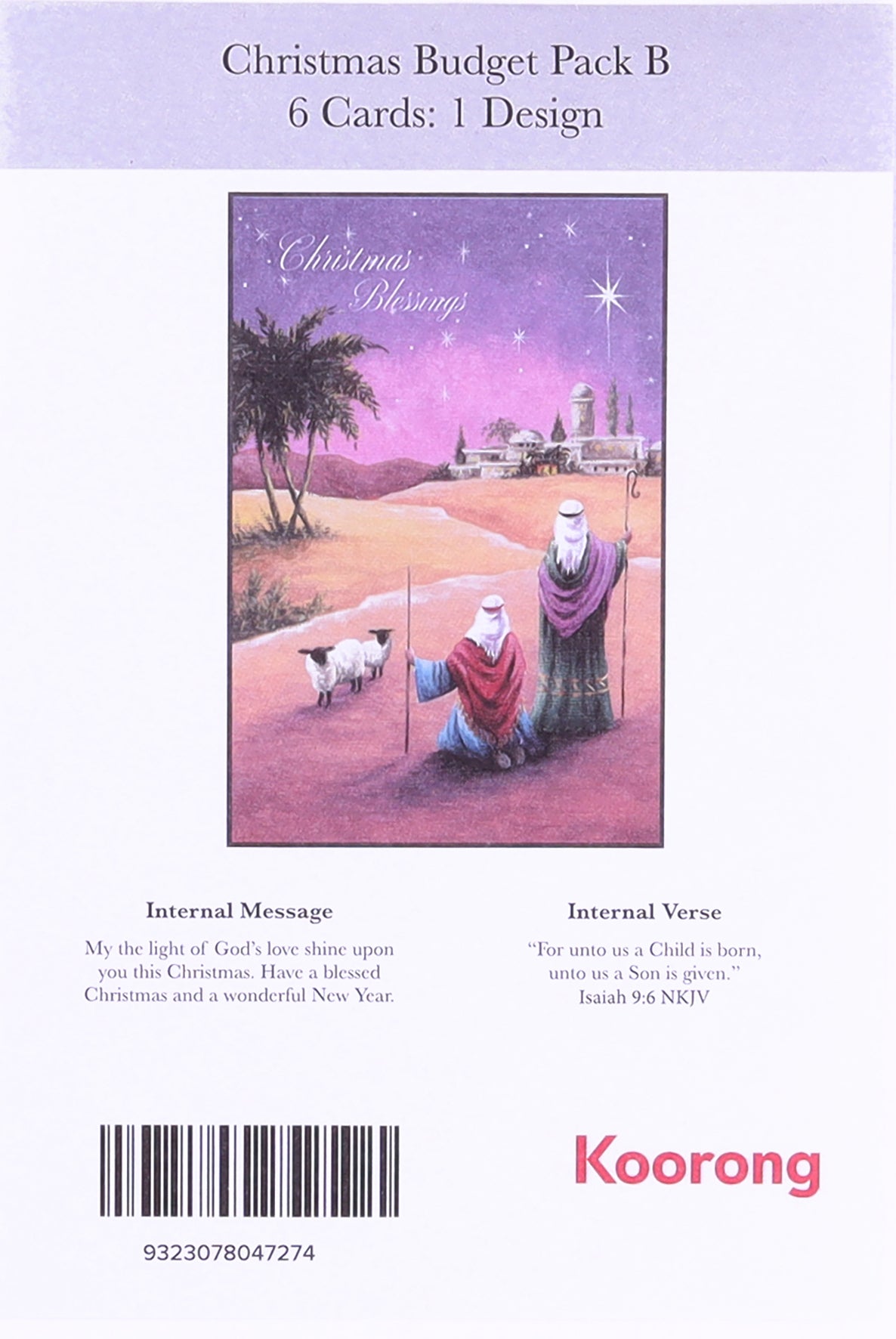 Christmas Card (Budget Pack B)