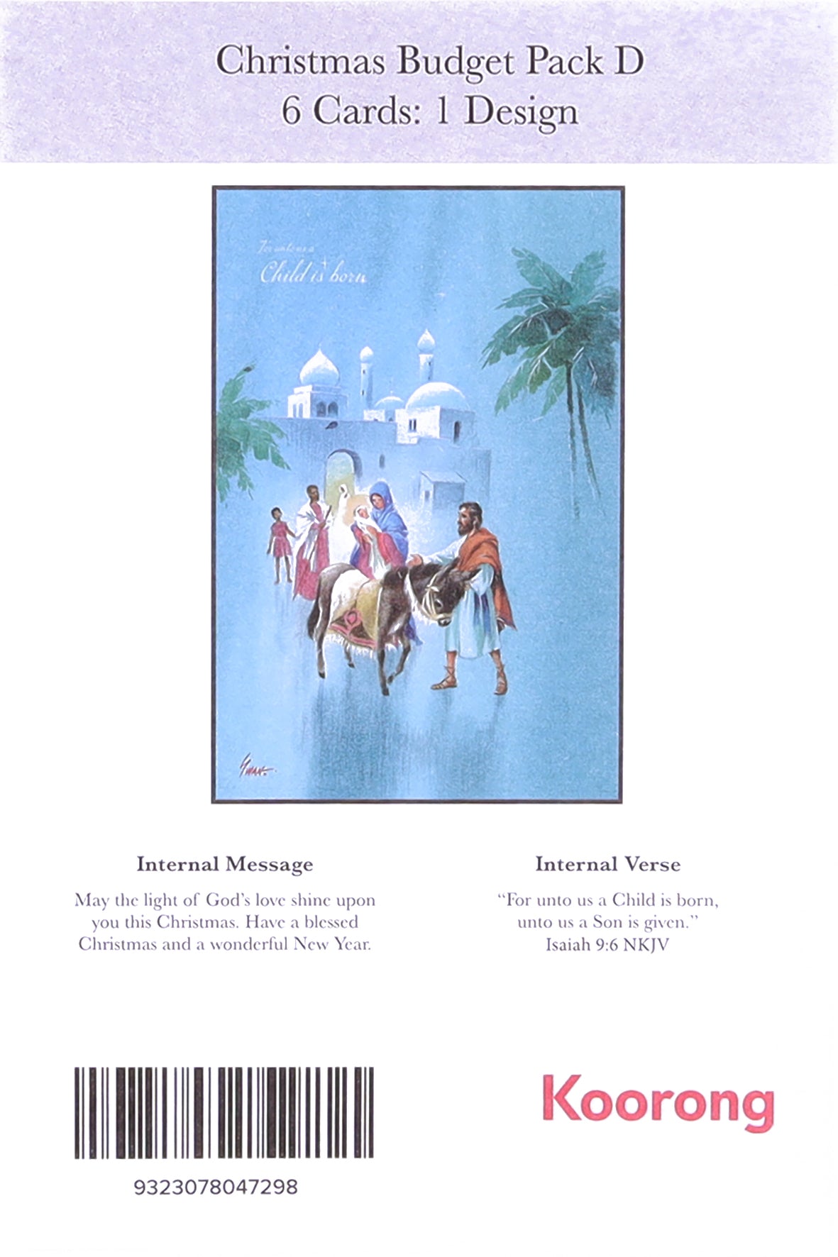 Christmas Card (Budget Pack D)