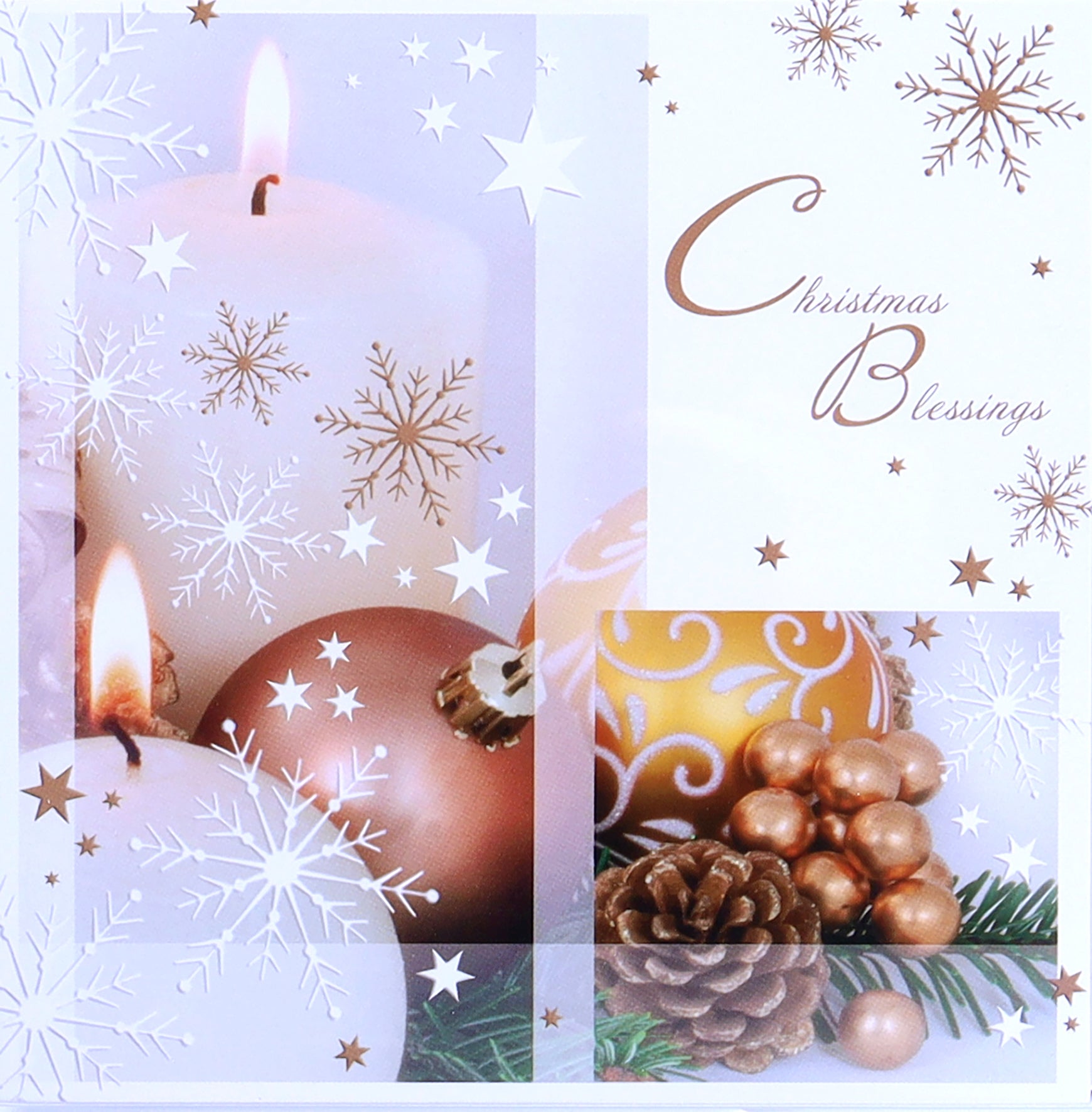 Christmas Boxed Cards: Christmas Blessings, Candles