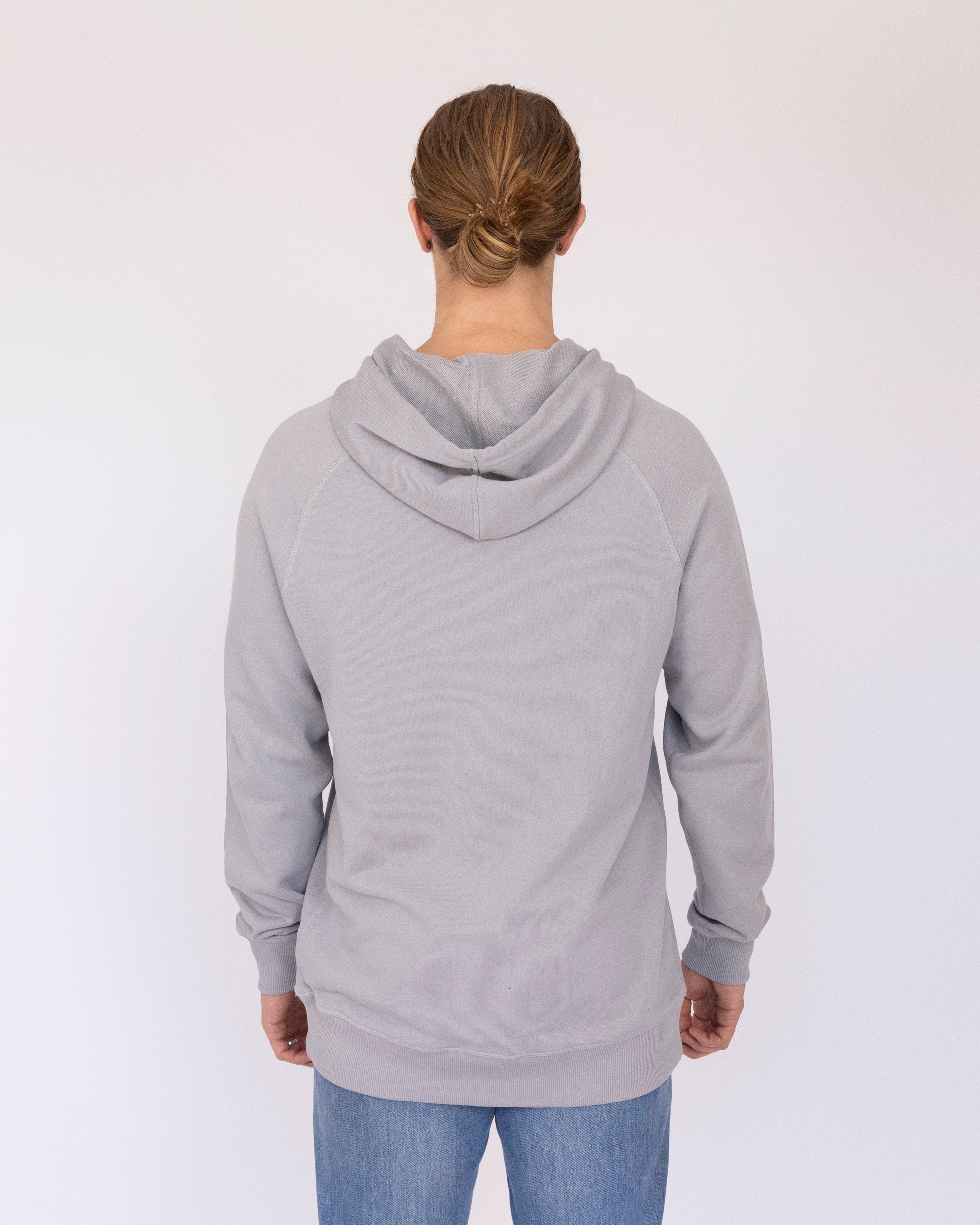 Premium Hoodie: Made In His Image, XSmall, Black on Storm