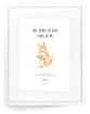 Framed Wall Art: KANGAROO - The Spirit of God lives in me