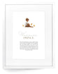 Framed Wall Art: Warrior Prince