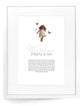 Framed Wall Art: Warrior Princess