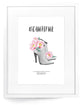 Framed Wall Art: Beautiful - Teen Girls
