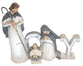 Nativity (1 piece scene): Joy, White (Resin)
