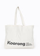 Reusable Tote Bag: Koorong Your Christian Bookstore (8oz Canvas with Black Print)