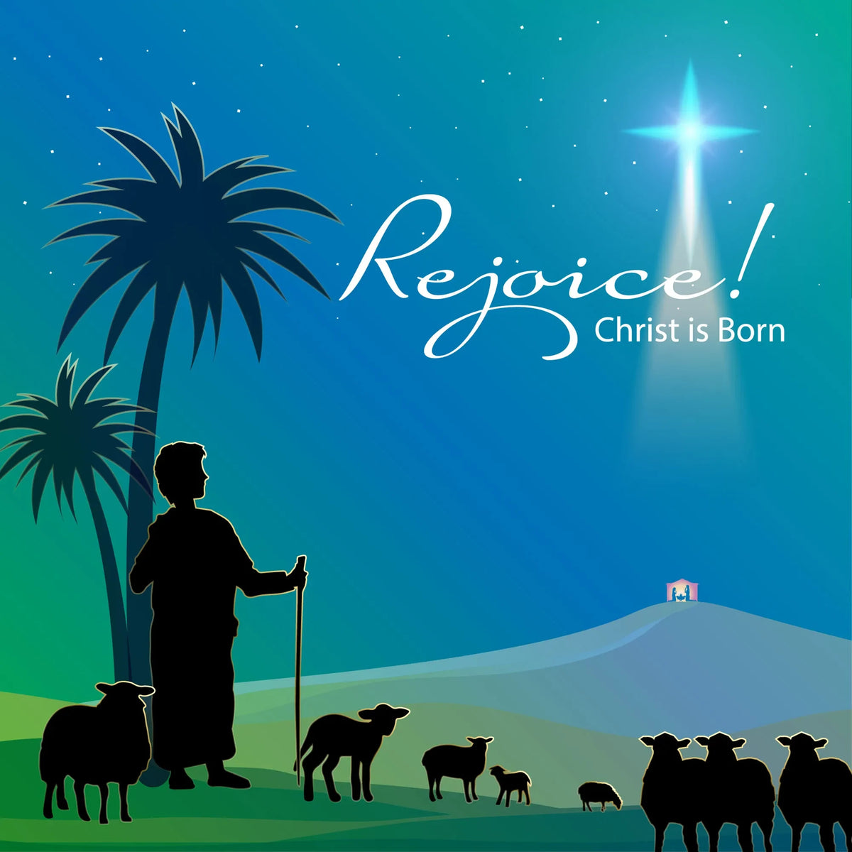 Christmas Cards (10 Pack): Christ is Born