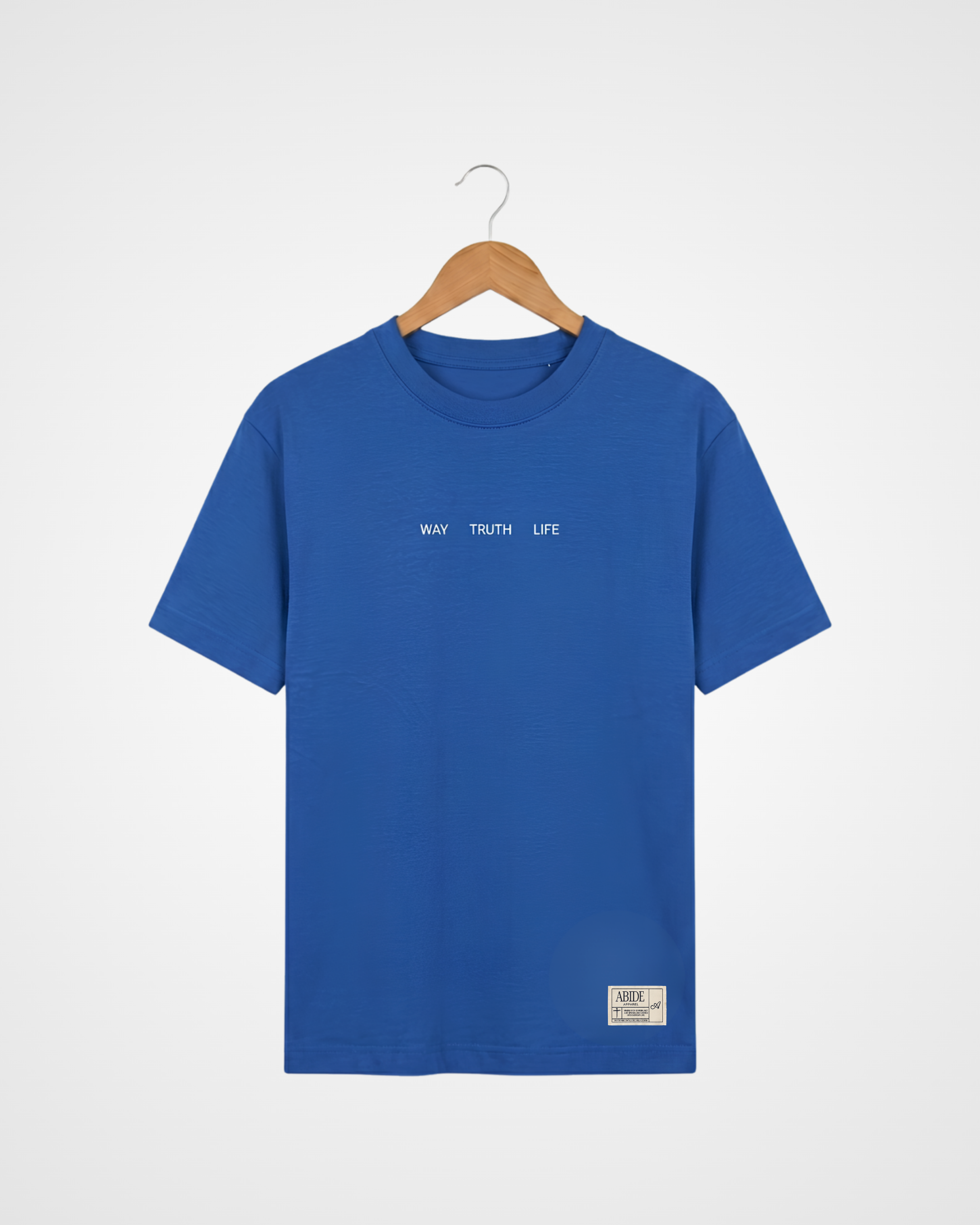 Amazing Grace Regular Tee, Bright Blue - Size Medium