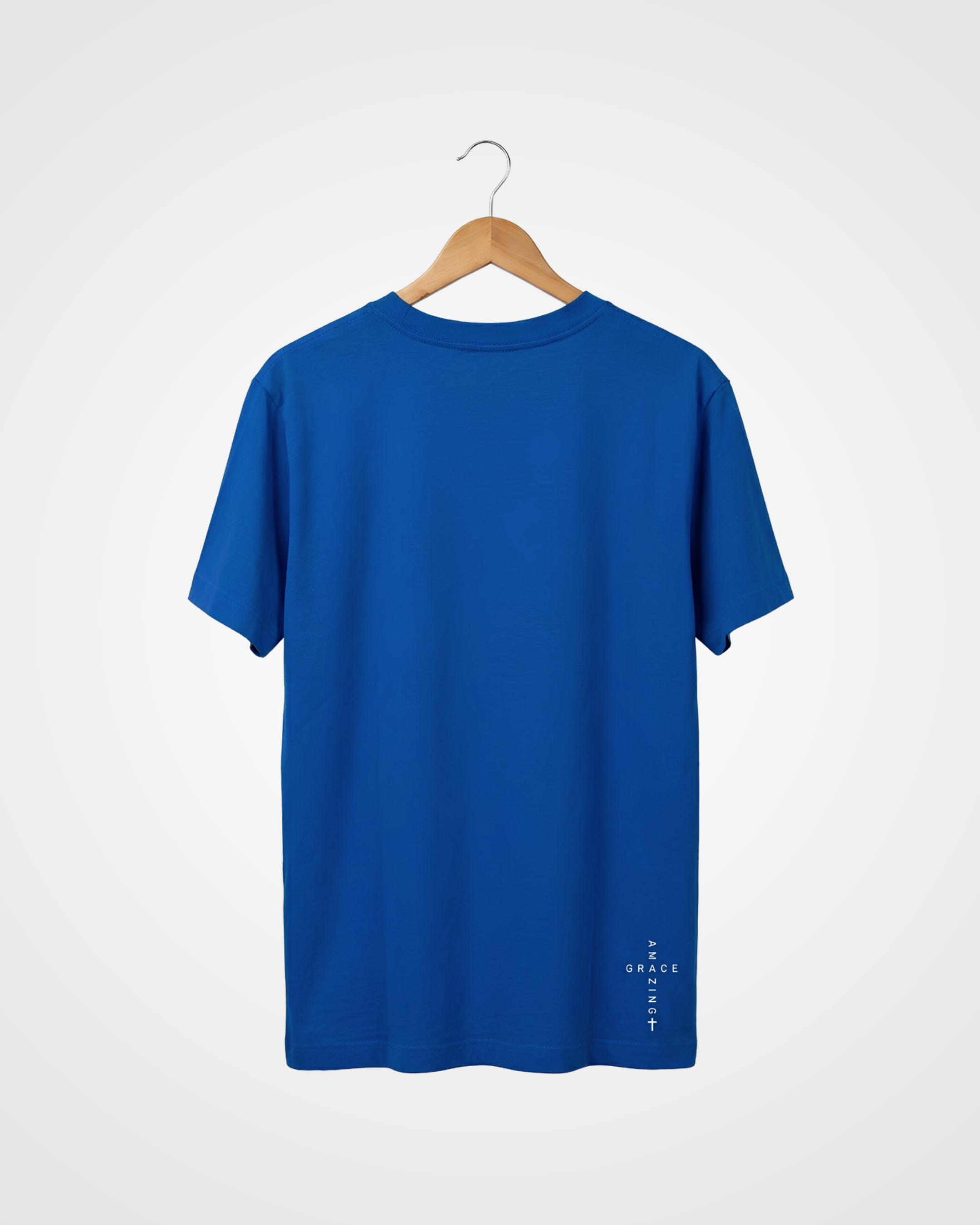 Amazing Grace Regular Tee, Bright Blue - Size Xlarge