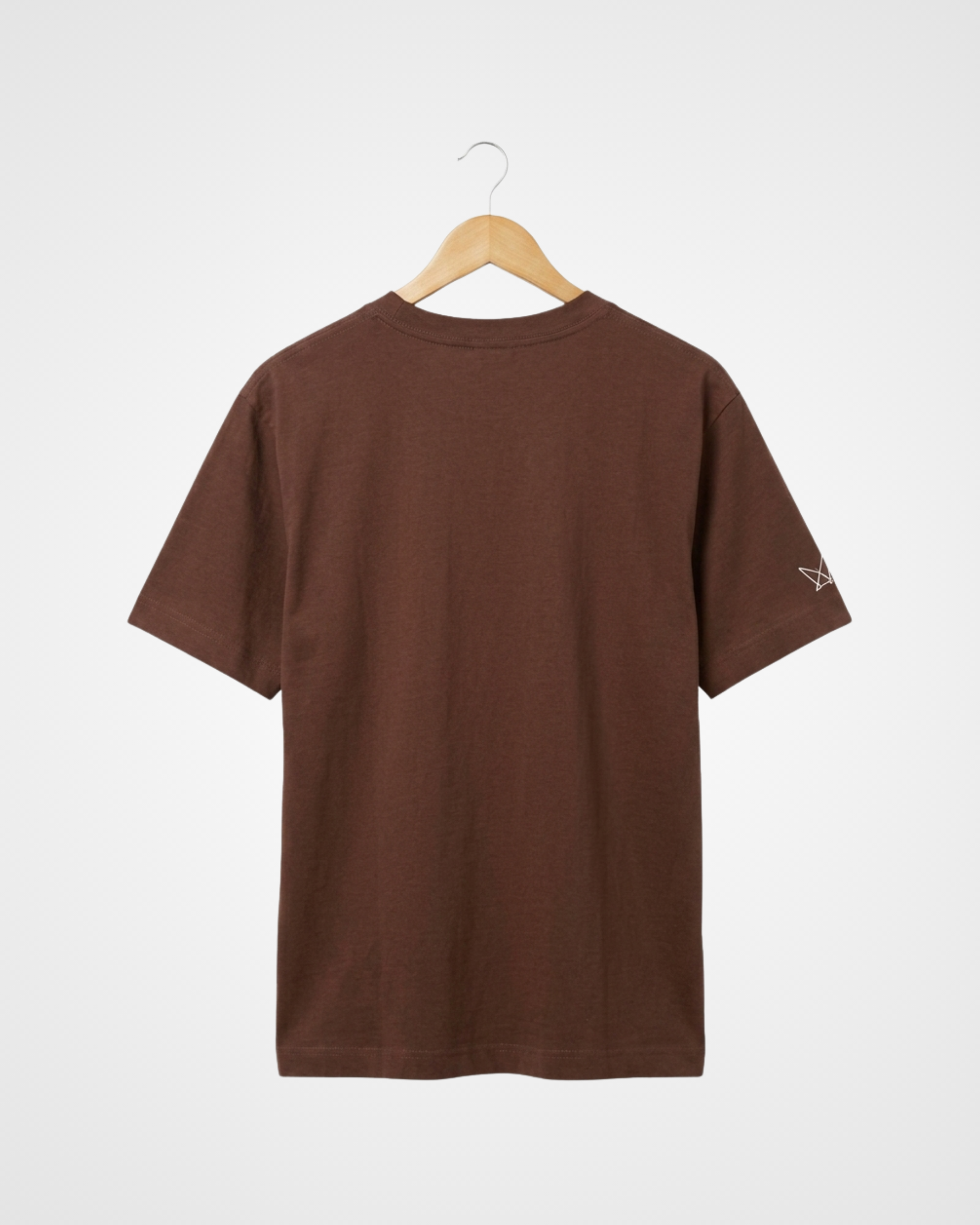 For God So Loved The World Box Tee, Chocolate - Size Small