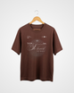 For God So Loved The World Box Tee, Chocolate - Size Xlarge