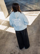God Is Good Premium Hoodie, Sky Blue - Size Medium