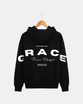 Product of Grace Relaxed Fit Heavy Hoodie, Black - Size Large